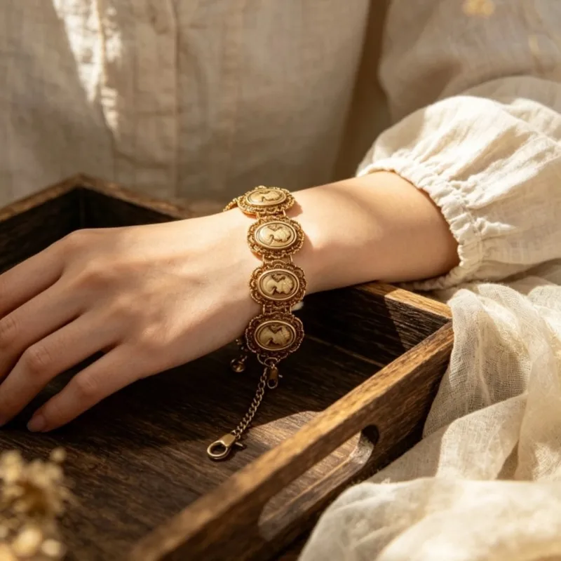Farhana Coin Link Bracelet