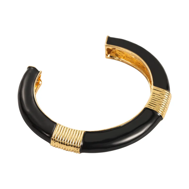 Ora Enamel Cuff Bracelet